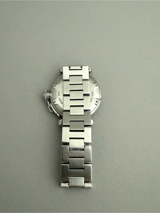 Cartier Pasha C Stainless Steel Watch with Black Dial main image 14